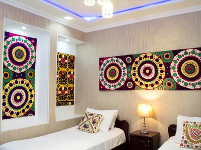 Suzani Ceiling Twin Room