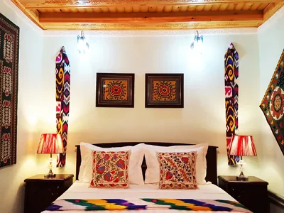 Suzani Ceiling Twin Room